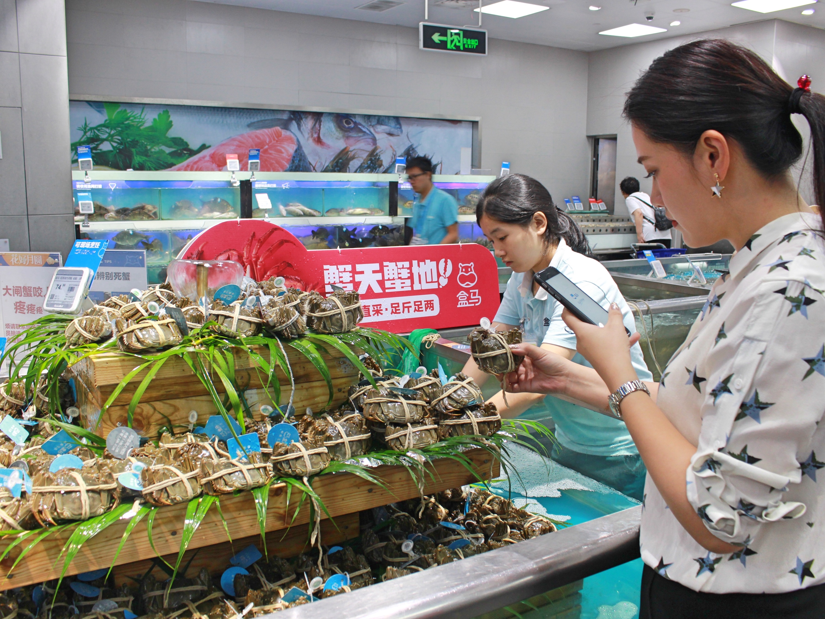 阳澄湖大闸蟹上岸！2000万盒区房住户当日抢鲜开吃